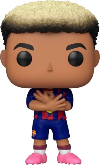 Funko FCB actionfigur Lamine Yamal - Samlefigur i slitesterk vinyl