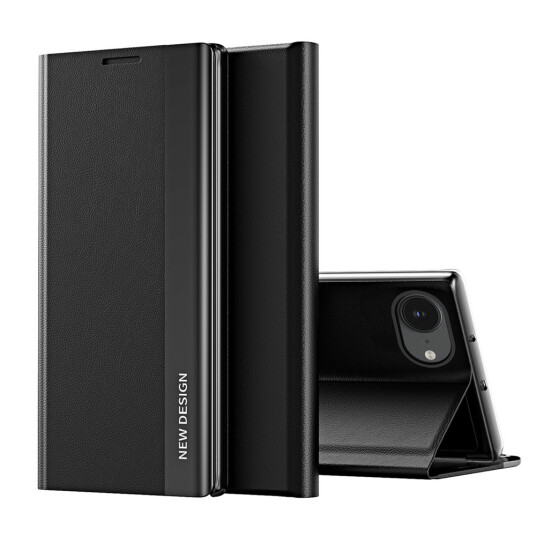 Hurtel Sleep Pro Flipdeksel til iPhone 16e Svart