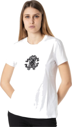 Roberto Cavalli Dame Topper Hvit L, Roberto Cavalli Dame Topper Hvit L,