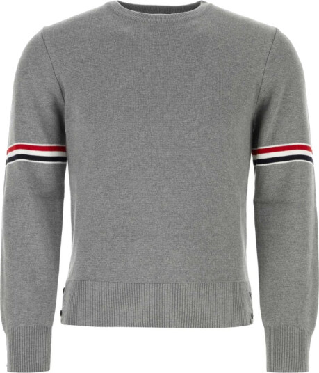 Thom Browne Herre Strikkevarer Grå 2XL,