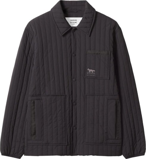 Maison Kitsuné Herre Jakker Svart XL,