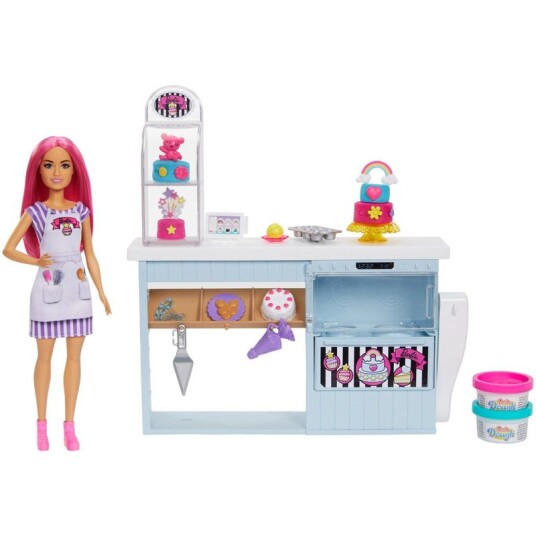 Barbie Karriere Lekesett Med Dukke Bakeri Barbie Karriere Lekesett Med Dukke Bakeri