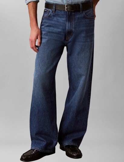 Calvin Klein Jeans Baggy Indigo Julius Jean Blue 36 x 32 Calvin Klein Jeans Baggy Indigo Julius Jean Blue 36 x 32