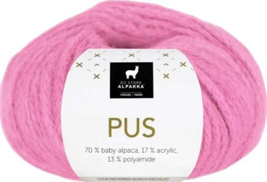 Du Store Alpakka Du Store Alpakka Garn Pus Fuksia 4066 50g