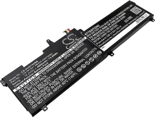 Asus ROG STRIX GL702VS batteri (4800 mAh 15.2 V, Sort)