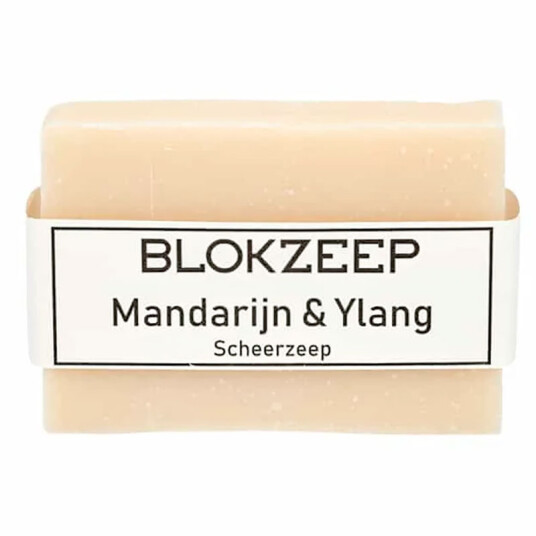 Naturlig barbersåpe BlokZeep Mandarin & Ylang 100gr. Naturlig barbersåpe BlokZeep Mandarin & Ylang 100gr.