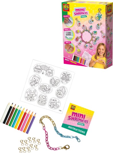 SES Creative Shrink FilMini Shrinkies Charms Best Friends Multi/patterned ONE SIZE SES Creative Shrink FilMini Shrinkies Charms Best Friends Multi/patterned ONE SIZE
