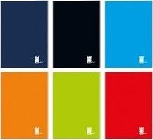 A4/100K Rute Uv One Color Notatbok 5 Stk A4/100K Rute Uv One Color Notatbok 5 Stk