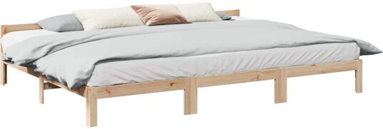 Familiesengeramme uten madrass 270x200 cm heltre furu 8721158648396