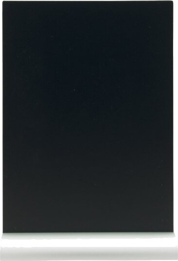 Securit® Silhuet A4 Bordskilt Med Alufod Securit® Silhuet A4 Bordskilt Med Alufod