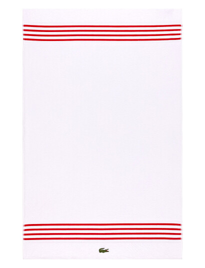 Lacoste Home Lcourtli Bath Sheet - White - 90X150CM