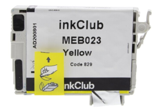 inkClub MEB023 Blekkpatron gul, 755 sider (10,1 ml)