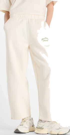 New Balance Linear Heritage Fleece Barrel Leg Pant - Cream - XL New Balance Linear Heritage Fleece Barrel Leg Pant - Cream - XL