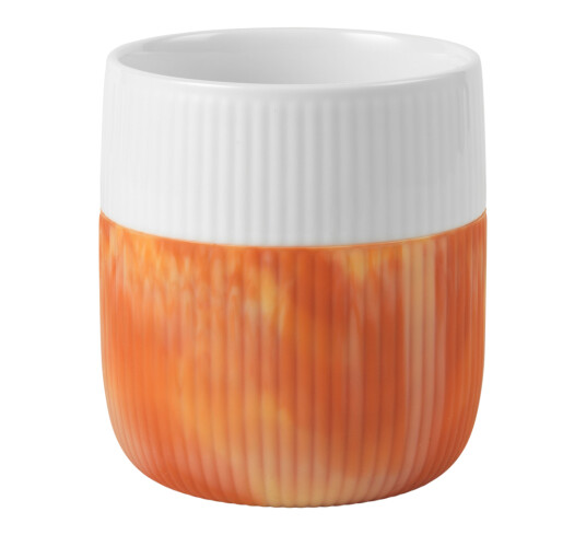 Royal Copenhagen Riflet ContrastMarmor krus 35 cl Varm oker Royal Copenhagen Riflet ContrastMarmor krus 35 cl Varm oker