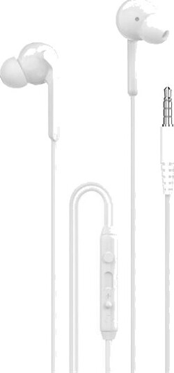 Dudao X3+ In Ear Headphones Wired Minijack 3.5mm Hvit