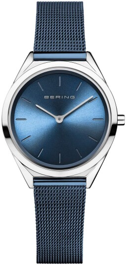 Bering Dameklokke 17031 307 Blå/Stål Ø31 mm