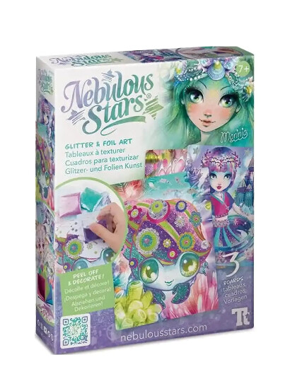 Nebulous Stars Nebulous Stars Glitter & Foil Art - Multi/patterned - ONE SIZE