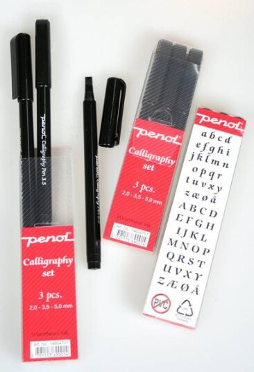Penol Calligraphy Set x3