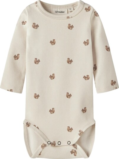 Lil"Atelier Nbnlayo Kim Ls Slim Body Lil Noos Cream 62