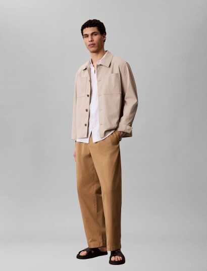 Calvin Klein Jeans Washed Comfort Cotton Half Elast Brown 33