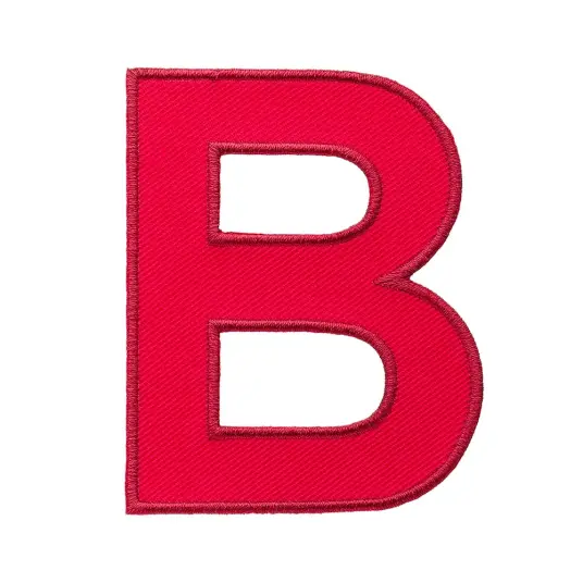 Bokstaver B NSF Bokstav B Rød