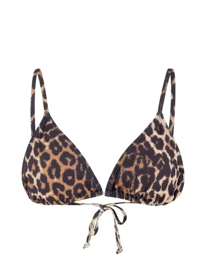 Becksöndergaard Leopa Bella Bikini Top   Brown   XL