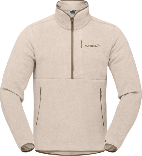 Norrøna Unisex' Femund Warm Halfzip Pure Cashmere XS