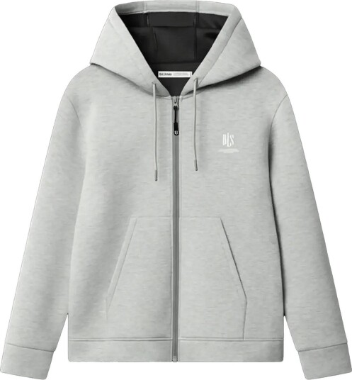 BLS Hafnia Edwin Zip Hoodie   GREY   S
