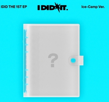 IDID I Did It IceCamp Version incl. Diary, 88pg Diary Photobook, Clear Sticker, Twinkle Sticker, PVC Air Keyring, ID Photo Sticker Set, ID Photo Seal Sticker Set + 2 Photocards CD