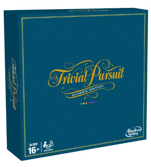 Hasbro Trivial Pursuit Classic Edition Brettspill for voksne Hasbro Trivial Pursuit Classic Edition Brettspill for voksne