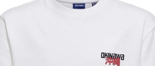 ONLY & SONS Osjfred Plant Life Rlx Ss Tee   BRIGHT WHITE   158 164