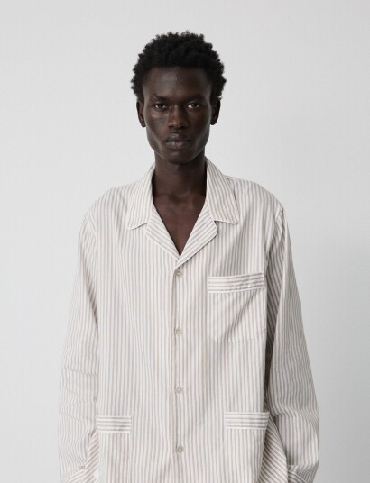 MAGNIBERG Wall Street Shirt Beige XL