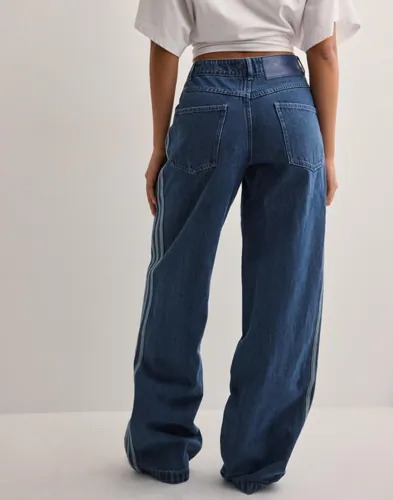 Adidas Originals Blå Denim 3S Pant