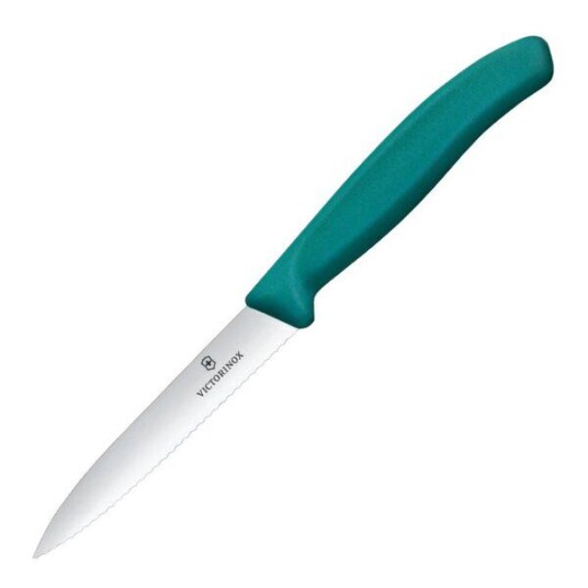 Victorinox Swiss Classic grønnsakskniv 10 cm grønn Victorinox Swiss Classic grønnsakskniv 10 cm grønn