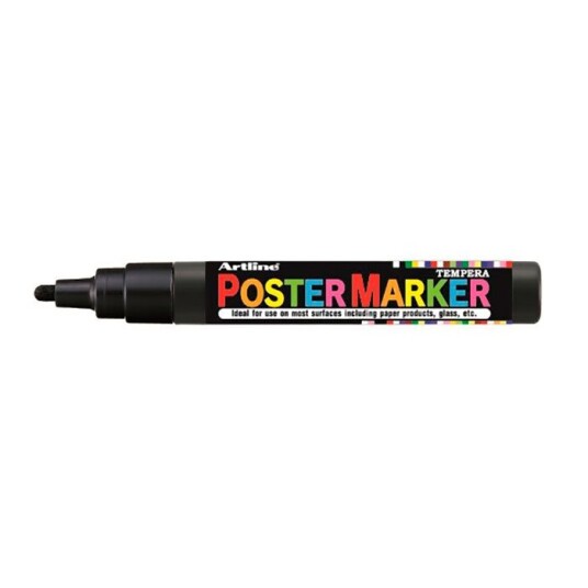 Artline Plakatmarkør 2,0mm Svart