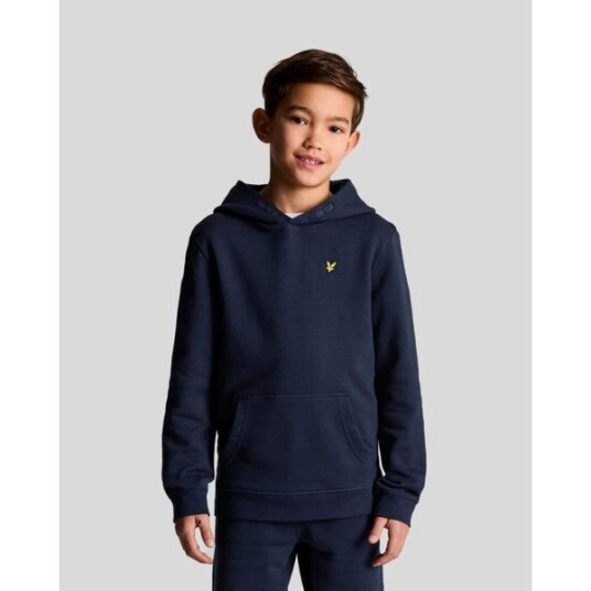 Lyle & Scott   Hettegenser Pullover Hoodie   Blå