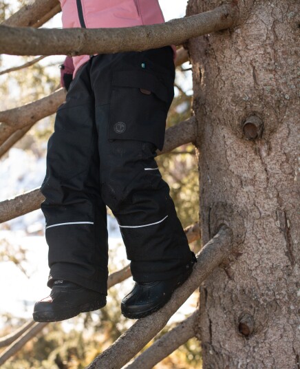 Lindberg Kids' Anorak Pants 160, Black