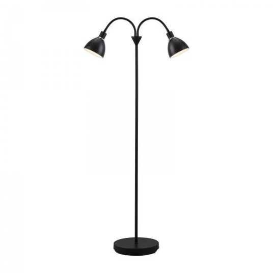 Ray duo gulvlampe Svart