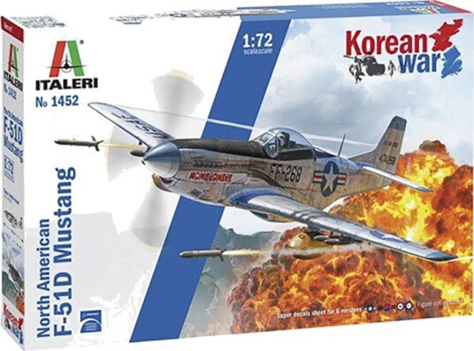 Italeri F-51D Korean War Modellfly - 1:72
