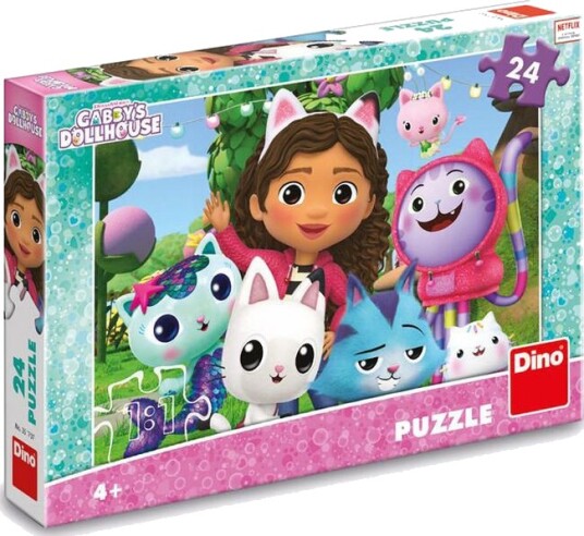 Gabby's Dollhouse Puslespill   24 brikker 4+ ??r   26x18 cm