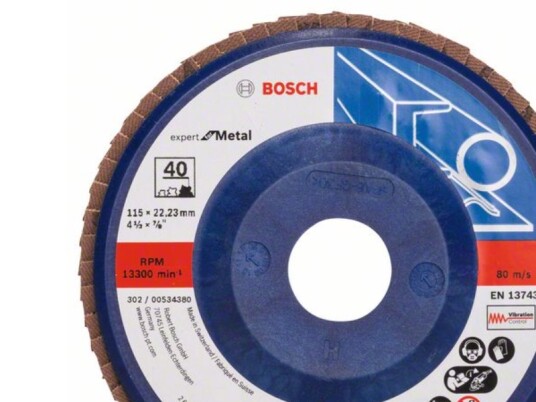 Bosch Lamellskive 2608607361 115mm Bosch Lamellskive 2608607361 115mm