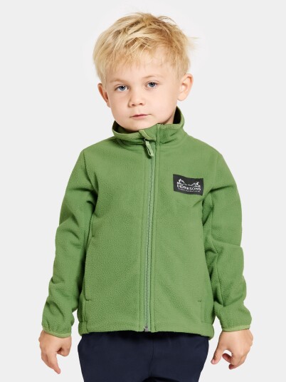 Didriksons Muskot Fleecejakke Algae Green 120