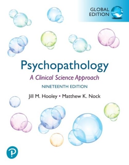 Psychopathology: A Clinical Science Approach Global Edition