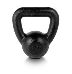 Kettlebell Black 8 kg, Tunturi