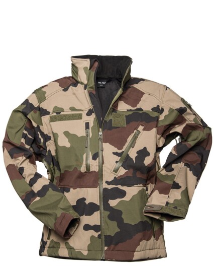 Mil Tec SCU 14 Softshell jakke Grønn Brun Mil Tec SCU 14 Softshell jakke Grønn Brun