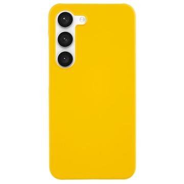 Samsung Galaxy S23+ 5G Gummiert Plastdeksel Gul