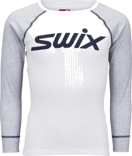 Swix Kids RaceX bodyw LS 11200 Grey Melange 152/12Yrs Swix Kids RaceX bodyw LS 11200 Grey Melange 152/12Yrs