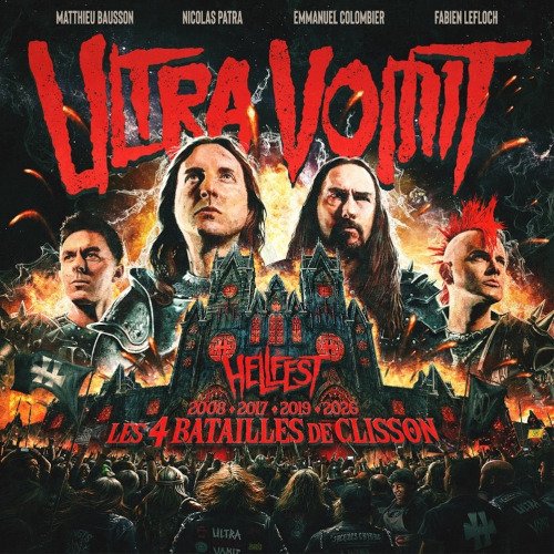 Ultra Vomit Hellfest: Les Quatre Batailles De Clisson CD