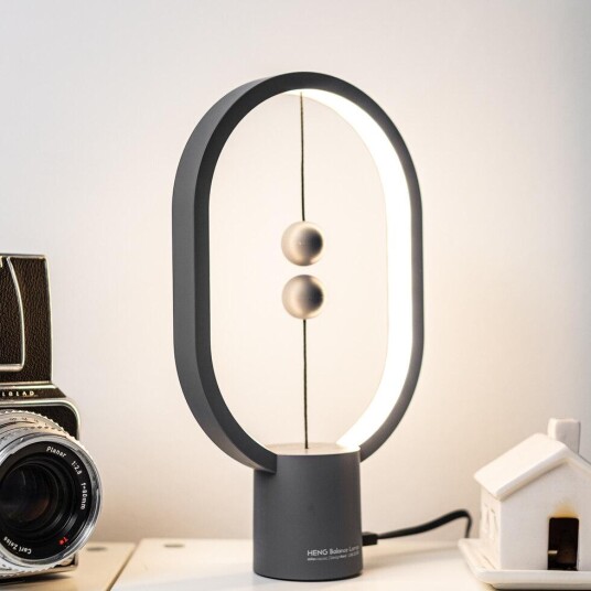 Mini Heng Balance Lamp - Oval - Light Grey (04942.GR) Mini Heng Balance Lamp - Oval - Light Grey (04942.GR)