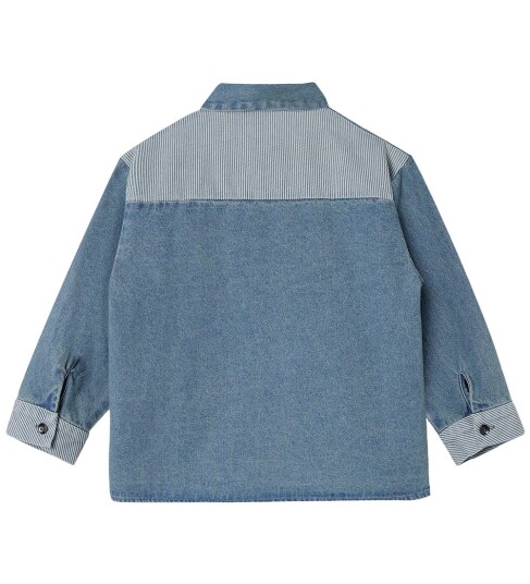 Fliink Don Contrast Ls Shirt Blue 98 Fliink Don Contrast Ls Shirt Blue 98
